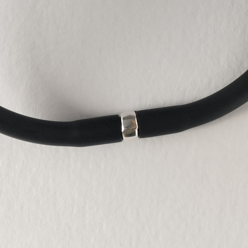 Bracciale in porcellana nerikomi fatto a mano - Dettaglio chiusura - Maviart